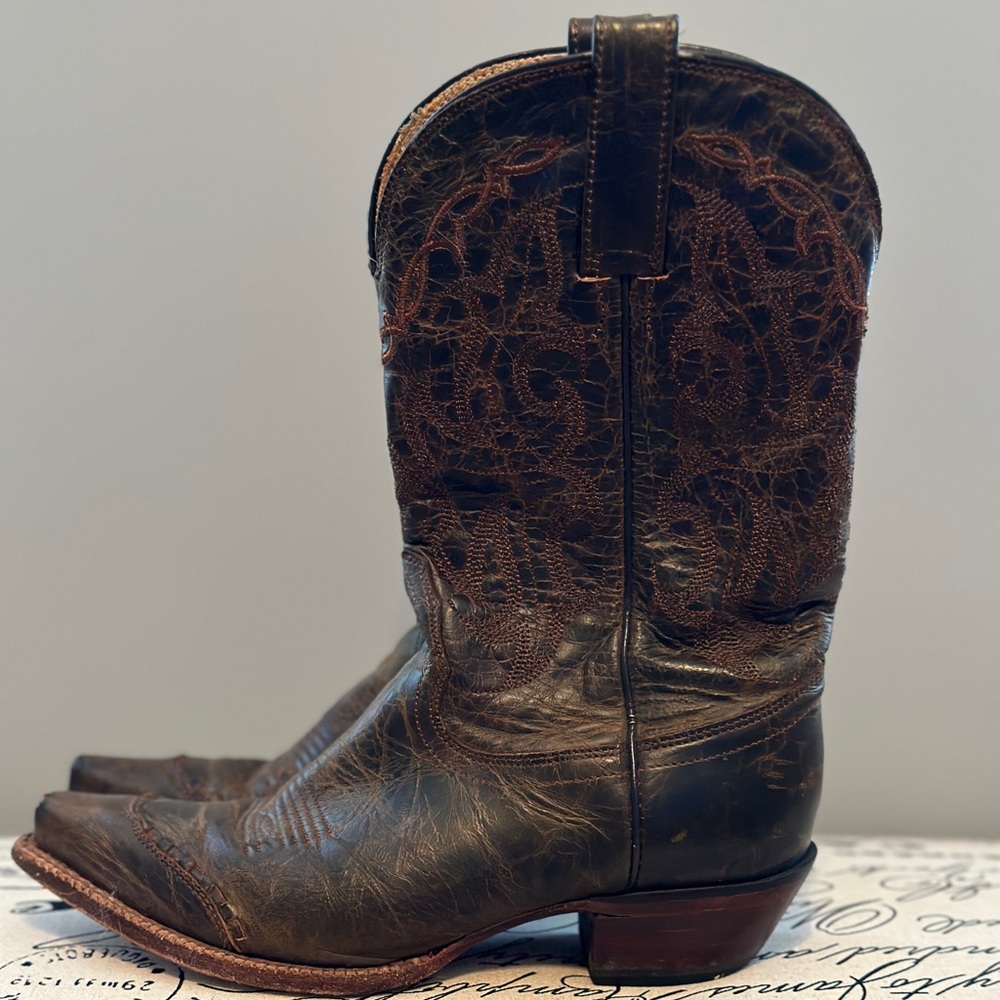 Tony Lama Tall Cowboy Boots 6.5